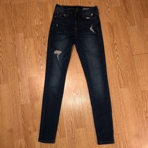 high waisted jeggings